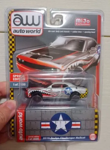 miniatura dodge edição limitada auto world
