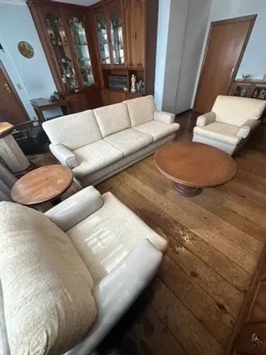 Conjunto Sofa com 02 Poltronas