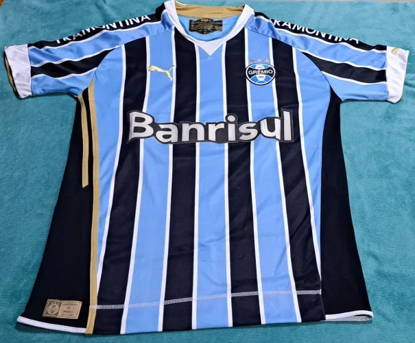 CAMISA OFICIAL GRÊMIO PUMA 2010/2011 TAMANHO G Nº 8 - EXCELENTE ESTADO - COLECIONADOR