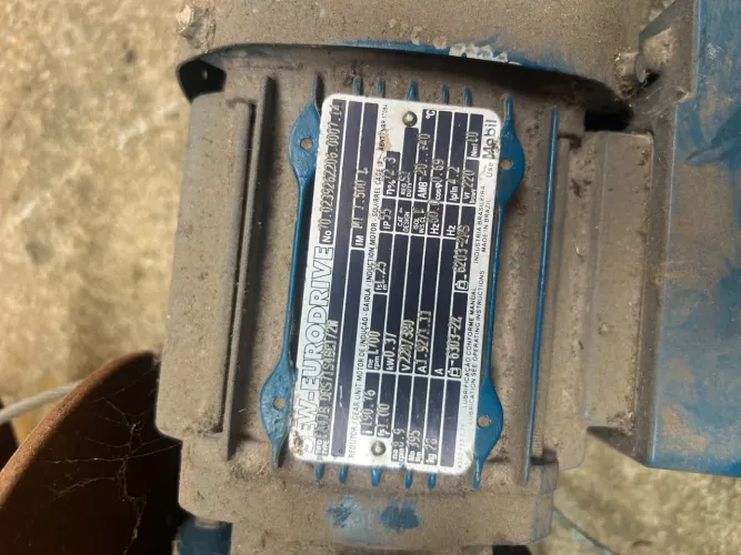 2 Motorredutores Guincho Elevador de Carga 250kg / 300kg - Paris 6