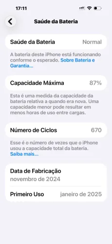 iPhone pro Max 256 gigas grafite