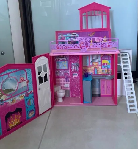 Casa maleta de praia da Barbie original