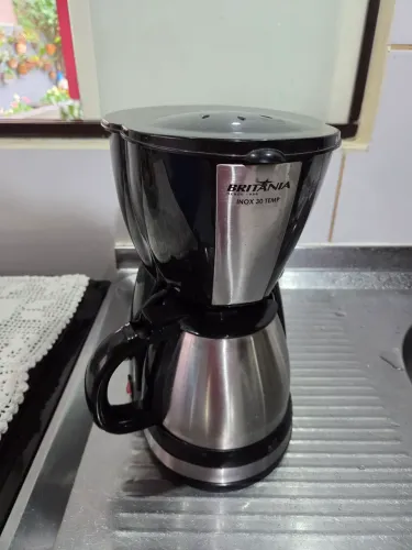Cafeteira Inox 30 Cafezinhos Britânia