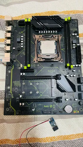 Placa mãe x99 E5 MR9A machinist com TPM 2.0 mais processador E5 2680 V4