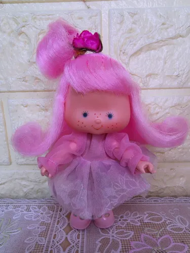 Boneca Coleção Moranguinho Estrela Rosinha 1987