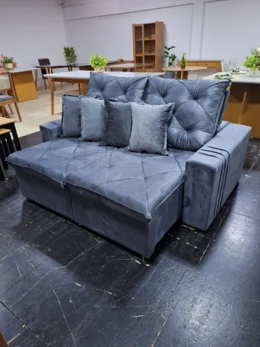SOFA RETRÁTIL E RECLINÁVEL TAMANHO 1,8MT