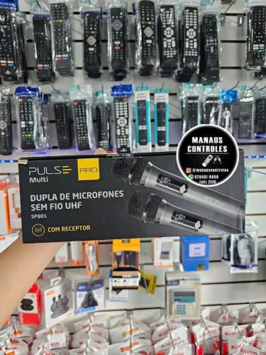 Dois microfones novos ,na caixa R$450,00