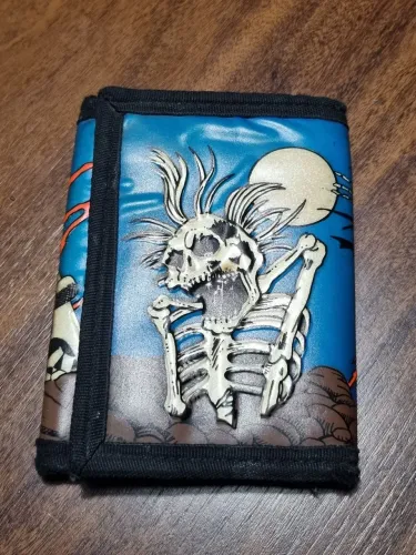 Carteira de Velcro Emborrachada dec 80s