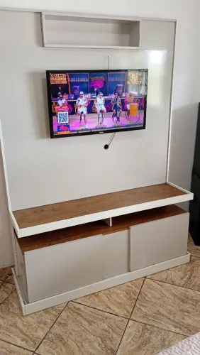 Rack com painel 