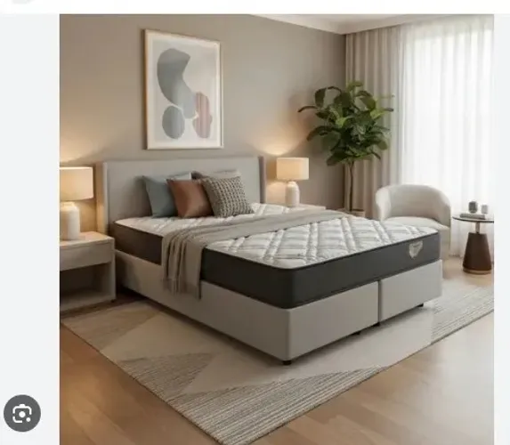 COLCHÃO CASAL QUENN SIZE  MOLAS ENSACADAS APENAS 999,90