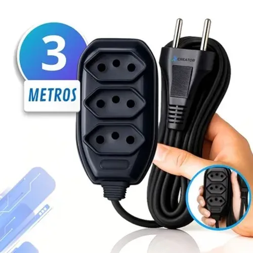 Extensão 3M Ameritron ( Honestidade e Qualidade Distribuidora JK Eletrônicos)