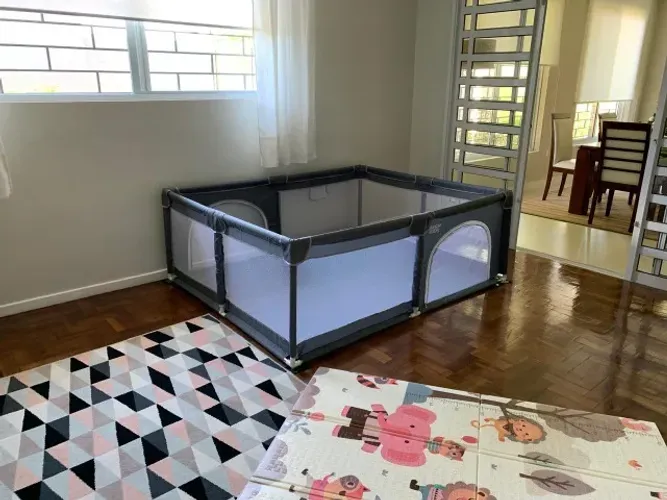 Cercado Grade Tela De Proteção Portão Bebe Infantil