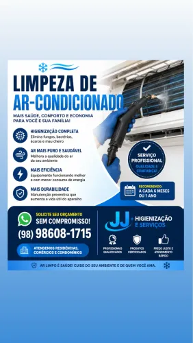 LIMPEZA DE AR CONDICIONADO 