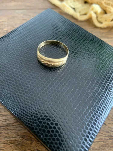 Anel de ouro 18 k 