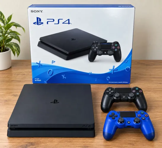 PS4 Slim 1TB + 2 Controles