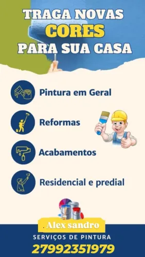 Reforma, pintura e montagem