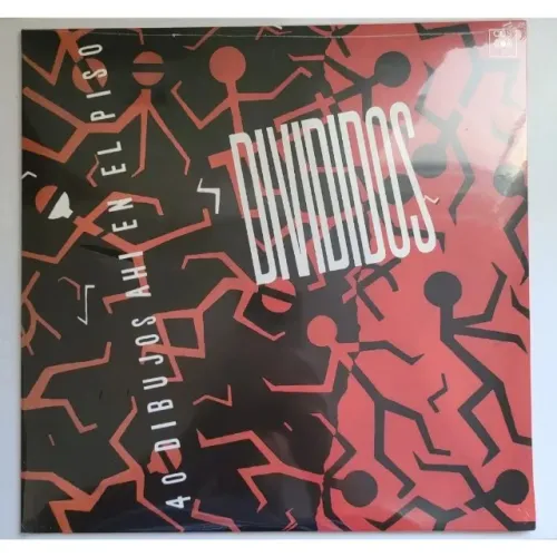VINIL LP Divididos 40 dibujos ahi en el piso NOVO Lacrado