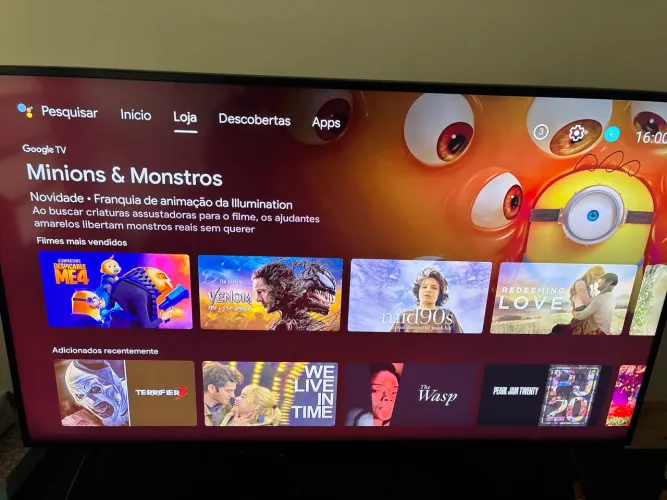 Mi Box S (MDZ-22-AG) com Comando de Voz e Google Assistente