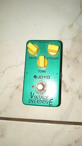 Pedal de Guitarra Joyo - Vintage Overdrive - Usado - Funcionando Normal