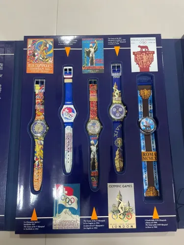 Swatch Historical Olympic Games Collection 4th Edition - Coleção Olímpica Completa