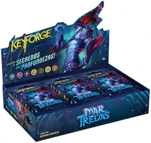 Keyforge mar de trevas deck por unidade