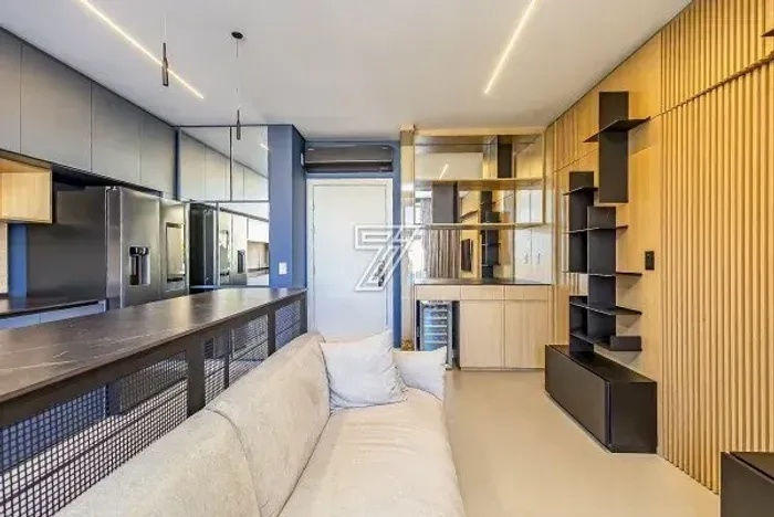 Apartamento a venda Batel com 53 m2 com 1 quarto 1 baga garagem