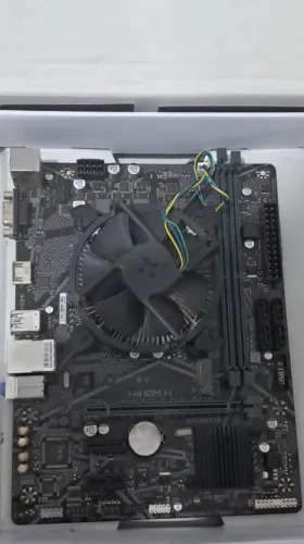 Kit placa mãe + processador