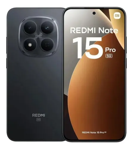 Xiaomi Redmi Note 15 Pro 256gb 8gb 5G tela AMOLED 6,83 120Hz Cam.200MP Bateria 6580mAh IP6