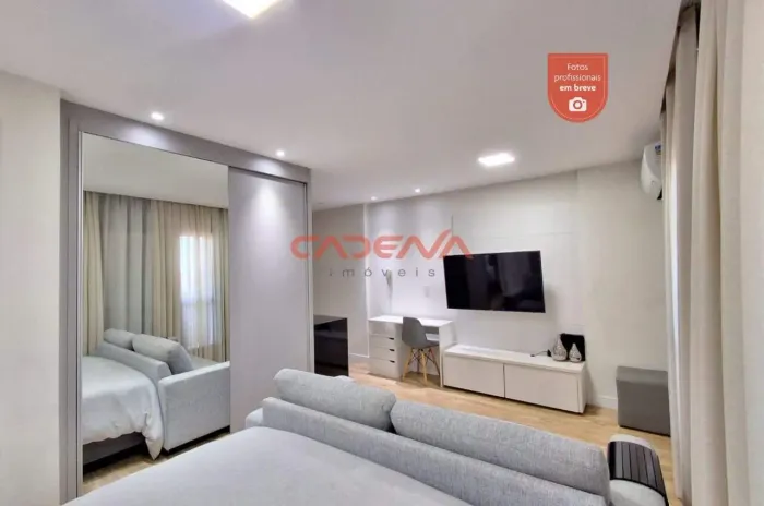 Studio com 1 vaga para aluguel no Centro