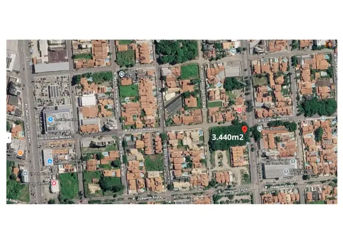 Terreno 3440m² - 3 Frentes - Próx. Av. Washington Soares