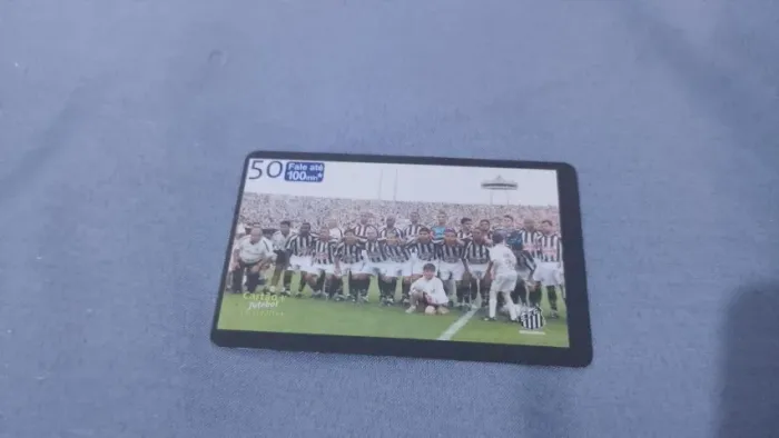 Cartão Telefônico Santos FC