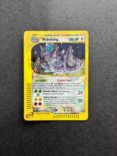 Carta de Pokémon- Nidoking Foil