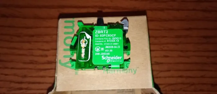ZBRT2 ? Transmissor Sem Fio e Sem Bateria da Schneider Electric, linha Harmony XB5R