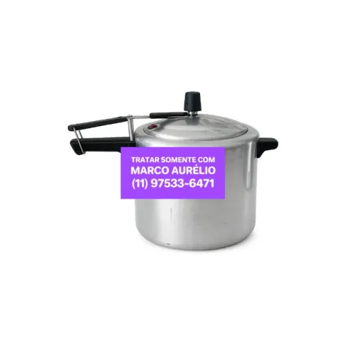 Panela de Pressão em Alumínio Fulgor 10L - R$ 100 a Unidade