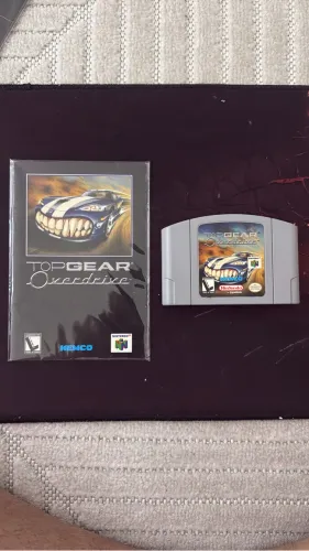 JOGO NINTENDO 64 - TOP GEAR OVERDRIVE