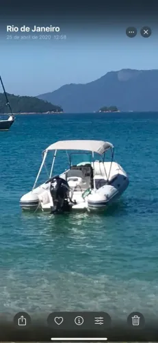 Inflável Flexboat SR 500 1 x Evinrude E-Tec 90 HP Oportunidade!!!
