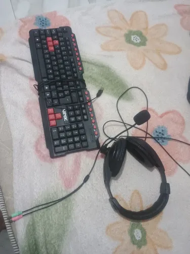 Headset Bright Ofiice, P2 + Teclado USB.