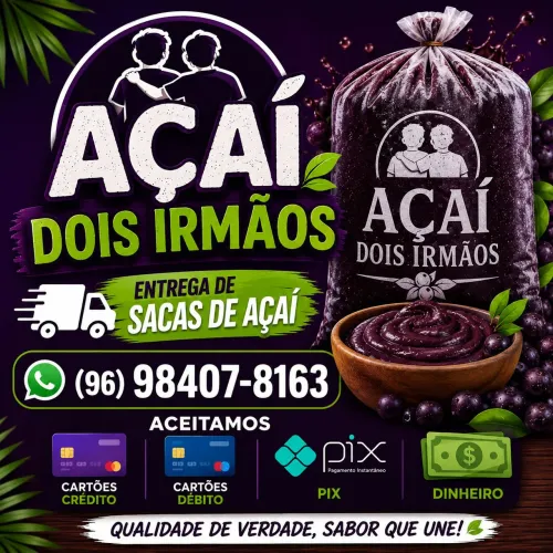 Entrega de açaí 