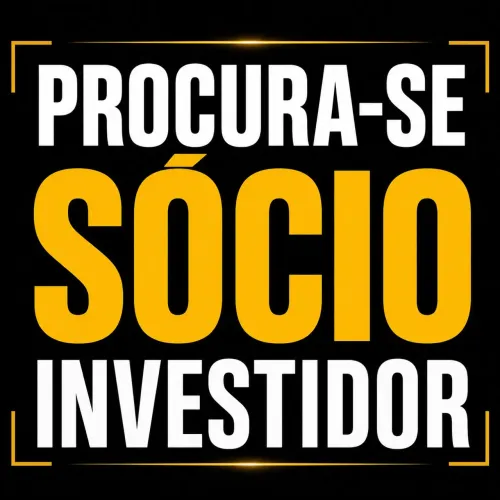 Vaga para sócio investidor