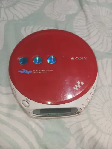 Discman Sony Walkman modelo D-EJ360, LEIA O ANÚNCIO 