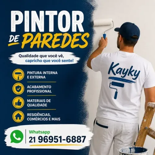 Pinturas em casa, apartamento,lojas, cabeamentos em massa corrida.