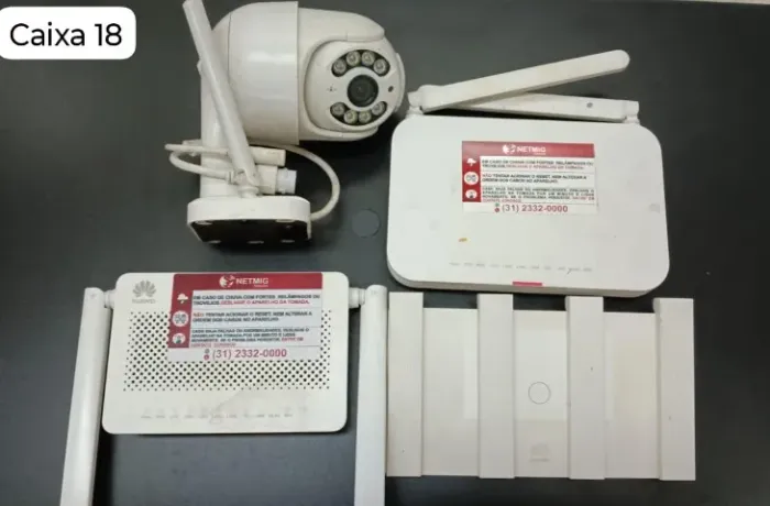 QUEIMA DE ESTOQUE: ONU GPON, Roteador Gigabit, Wi-Fi 5 e Telecom