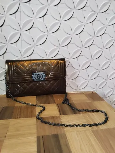 Bolsa de ombro marrom