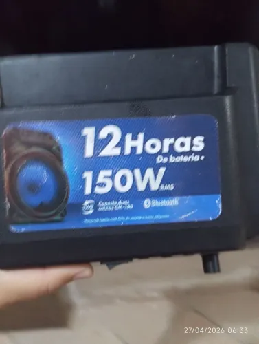 Caixa de Som mondial