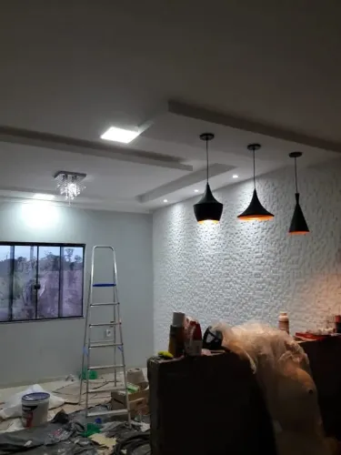 Forros de isopor idêntico ao gesso (residencial e comercial)