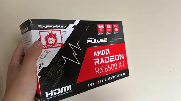 RX 6500 XT 4gb