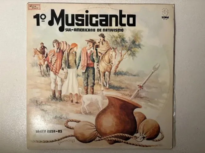 Disco Lp Vinil 1° Musicanto Sul-americano De Nativismo 1984