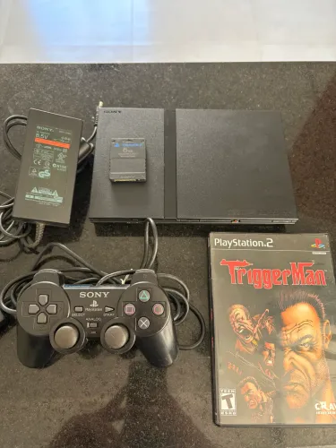 Ps2 DESBLOQUEADO IMPECÁVEL+ jogo original (ENVIO OLXPAY)