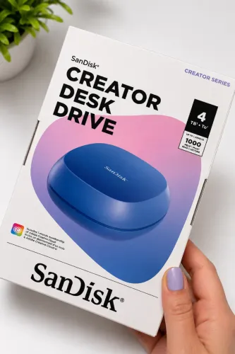 SSD Externo SanDisk Creator Desk 4TB USB-C Azul