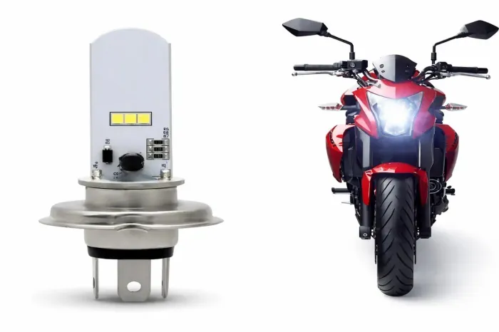 LÂMPADA LED H4 8000K SUPER BRANCA - ALTA POTÊNCIA